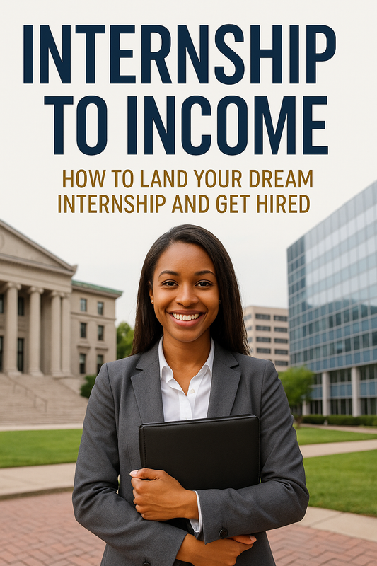 Internship to Income How to Land Your Dream Internship and Get Hired